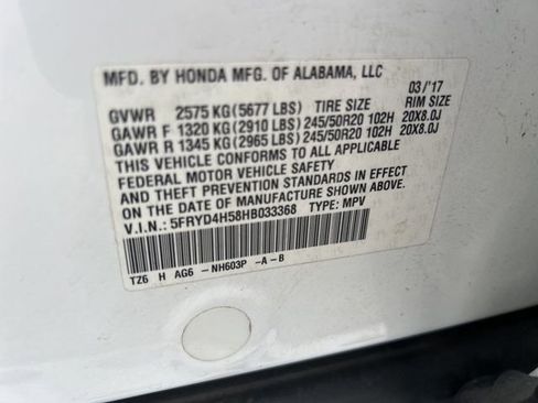 Used 2017 Acura MDX 3.5L image 36