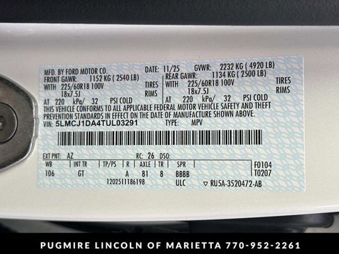 New 2026 Lincoln Corsair Premiere image 36