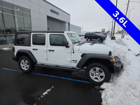 Used 2021 Jeep Wrangler Unlimited Sport image 1