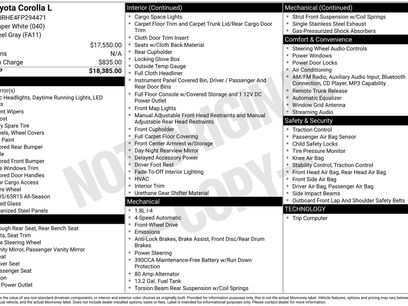 Used 2015 Toyota Corolla L