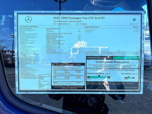 New 2025 Mercedes-Benz Sprinter 2500 image 19