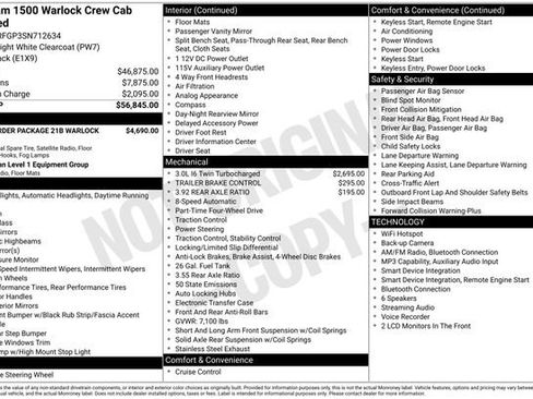 Used 2025 RAM 1500 Warlock AWD/4WD image 37