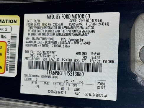 Used 2017 Ford Mustang GT w/ GT Performance Package image 38