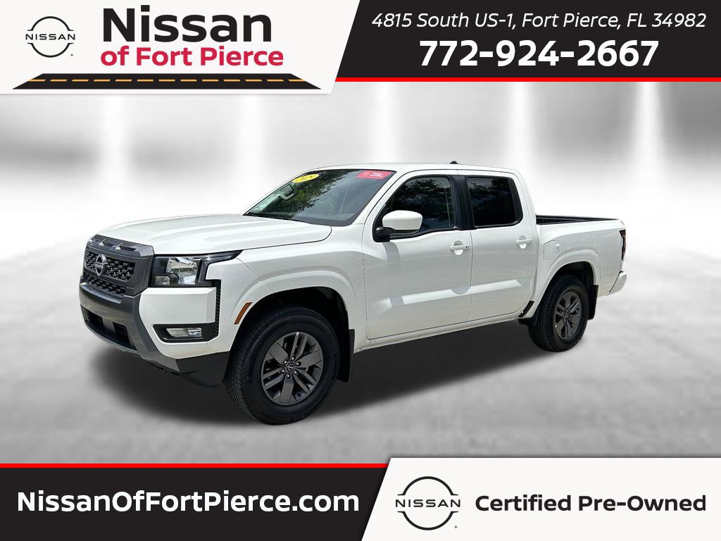Certified 2025 Nissan Frontier SV w/ SV Convenience Package AWD/4WD 360° Tour