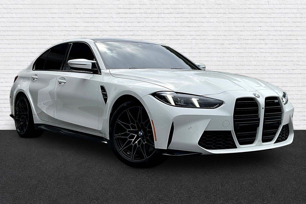 Used 2025 BMW M3 w/ Parking Assistance Package RWD image 3