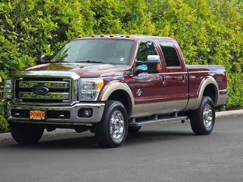 Used 2013 Ford F350 Lariat w/ Chrome Pkg AWD/4WD image 8