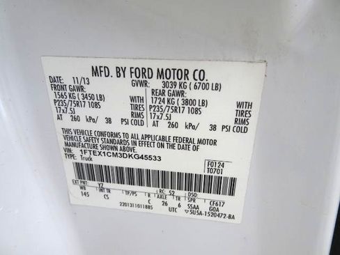 Used 2013 Ford F150 XL w/ Mid Equipment Group RWD image 44