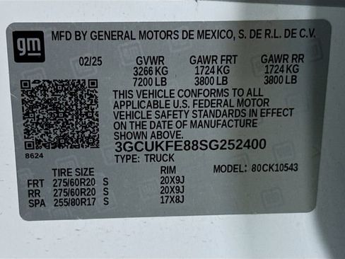 Used 2025 Chevrolet Silverado 1500 LT Trail Boss w/ Convenience Package II AWD/4WD image 32