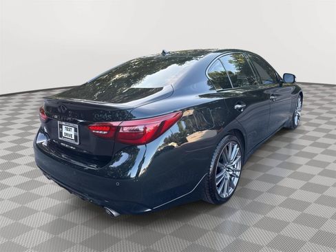 Used 2023 INFINITI Q50 Red Sport 400 w/ Black Opal Edition RWD image 6