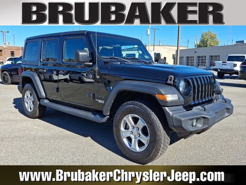 Used 2021 Jeep Wrangler Unlimited Sport image 1
