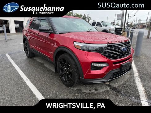 Used 2022 Ford Explorer ST-Line w/ Class IV Trailer Tow Package AWD/4WD image 1