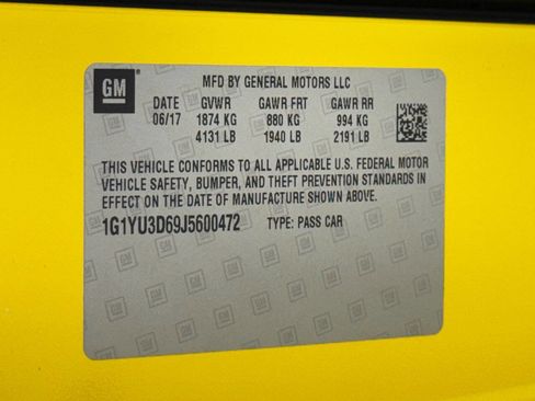 Used 2018 Chevrolet Corvette Z06 RWD image 90