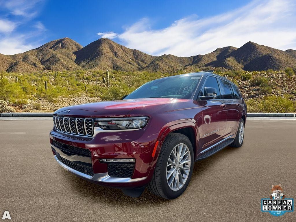 Used 2023 Jeep Grand Cherokee L Summit w/ Advanced Protech Group IV AWD/4WD image 2