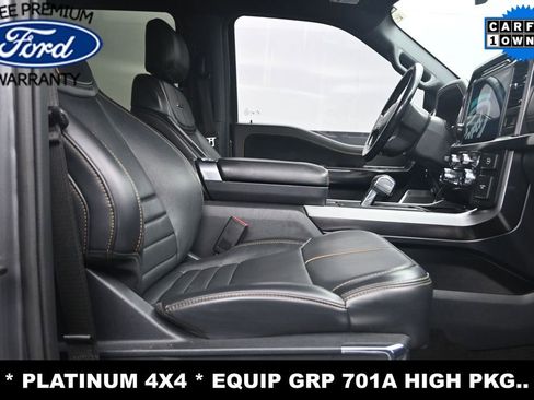 Used 2022 Ford F150 Platinum w/ Equipment Group 701A High AWD/4WD image 14