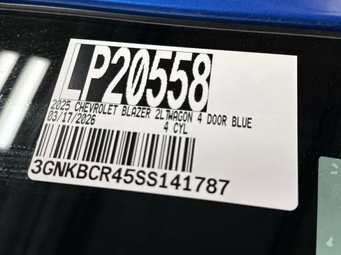 Certified 2025 Chevrolet Blazer LT w/ Midnight/Sport Edition image 28