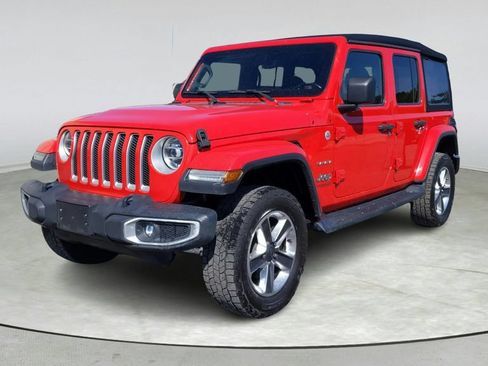 Used 2020 Jeep Wrangler Unlimited Sahara AWD/4WD image 3