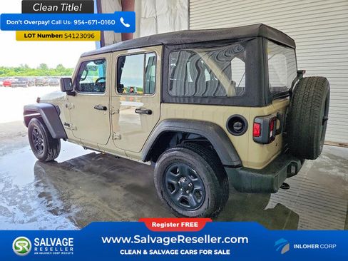 Used 2022 Jeep Wrangler Unlimited Sport AWD/4WD image 3