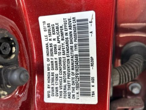 Used 2019 Honda Civic LX image 20