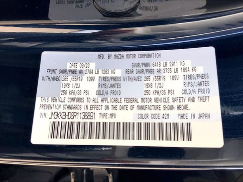 Used 2024 MAZDA CX-90 3.3 Turbo w/ Preferred Package image 33