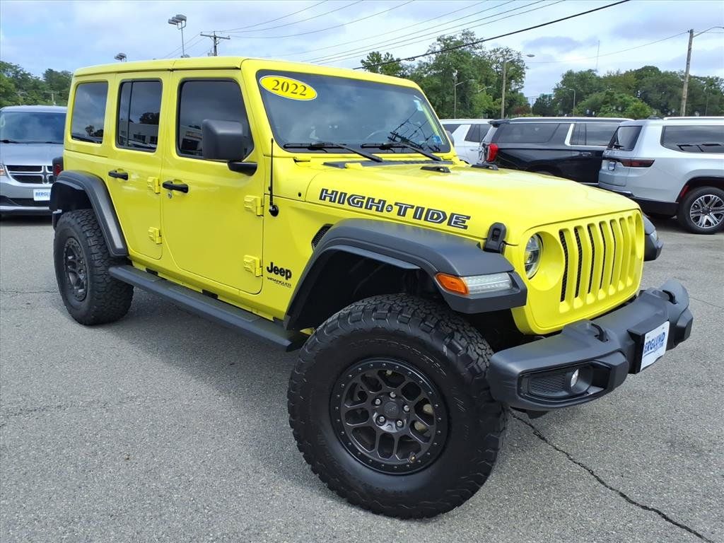 Used 2022 Jeep Wrangler Unlimited Sport AWD/4WD image 2