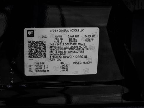 Used 2023 Chevrolet Traverse LT w/ LPO, Floor Liner Package AWD/4WD image 40