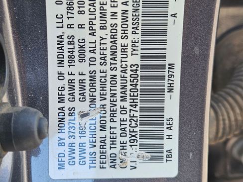 Used 2017 Honda Civic EX image 29