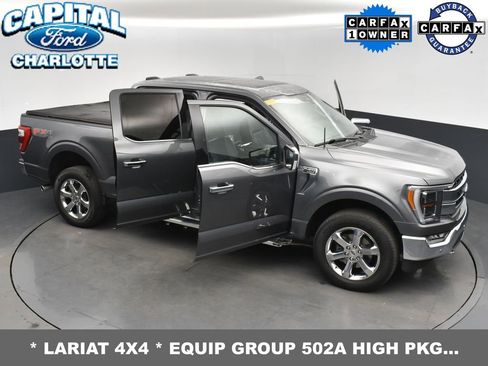 Used 2022 Ford F150 Lariat w/ Equipment Group 502A High image 32