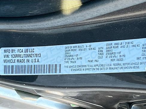 Used 2022 RAM 1500 Laramie w/ Sport Appearance Package image 32