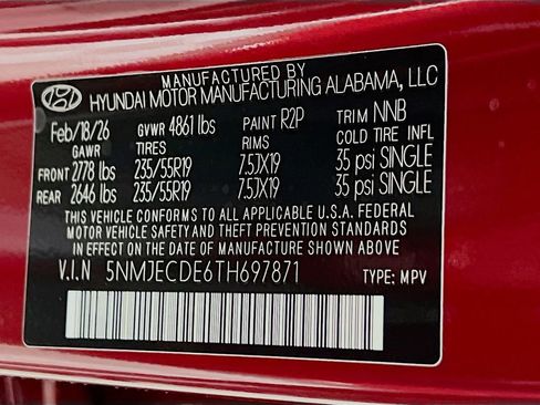 New 2026 Hyundai Tucson Limited image 28