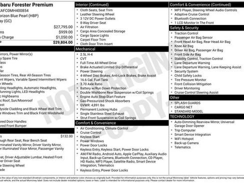 Used 2021 Subaru Forester Premium image 31
