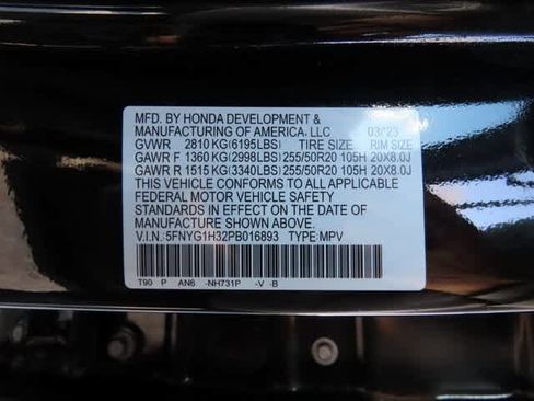 Certified 2023 Honda Pilot Sport image 28