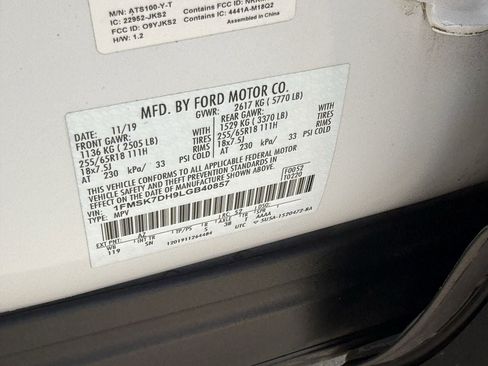 Used 2020 Ford Explorer XLT w/ Equipment Group 202A RWD image 31