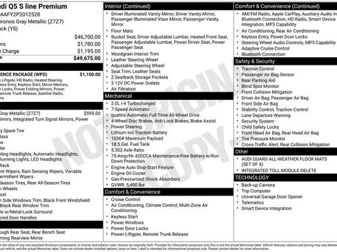 Used 2023 Audi Q5 2.0T Premium w/ Convenience Package image 38