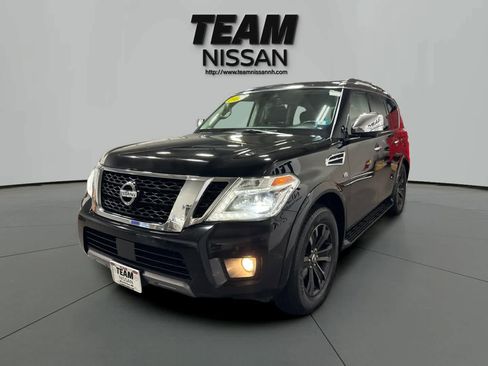 Used 2020 Nissan Armada Platinum w/ Captain's Chairs Package image 3