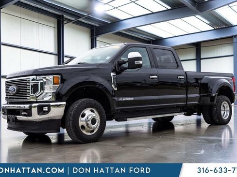Used 2021 Ford F350 Lariat w/ Chrome Package AWD/4WD image 2