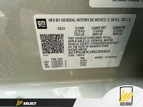 Used 2024 GMC Sierra 1500 Elevation AWD/4WD image 34