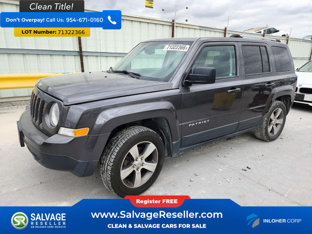 Used 2017 Jeep Patriot High Altitude AWD/4WD image 1