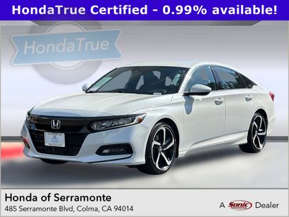 Certified 2020 Honda Accord Sport