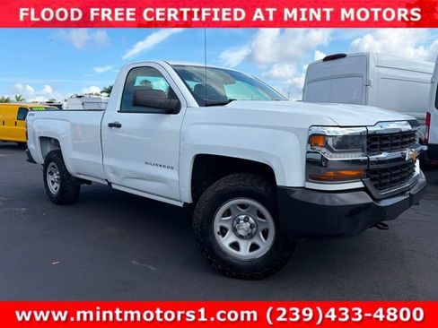 Used 2018 Chevrolet Silverado 1500 W/T w/ WT Fleet Convenience Package AWD/4WD image 3
