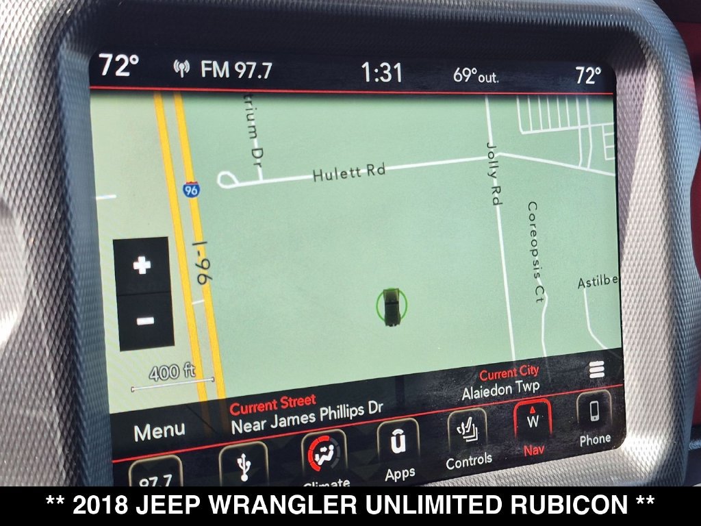 Used 2018 Jeep Wrangler Unlimited Rubicon w/ Dual Top Group AWD/4WD image 4