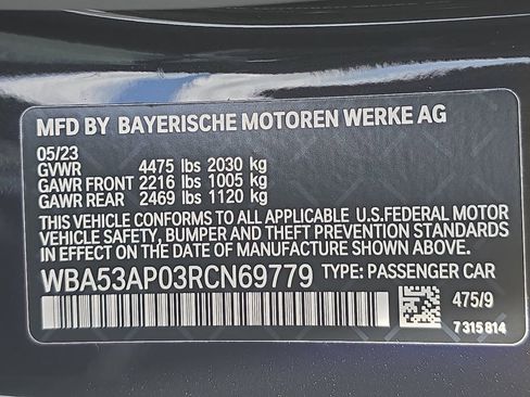 Certified 2024 BMW 430i Coupe w/ M Sport Package RWD image 26