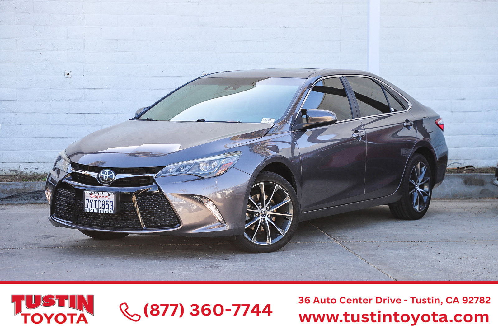 Certified 2017 Toyota Camry XSE w/ Advanced Technology Package FWD image 1
