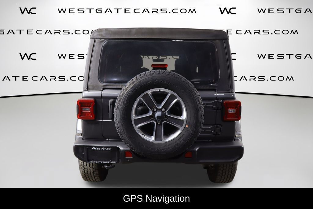 Used 2021 Jeep Wrangler Unlimited Sahara AWD/4WD image 4