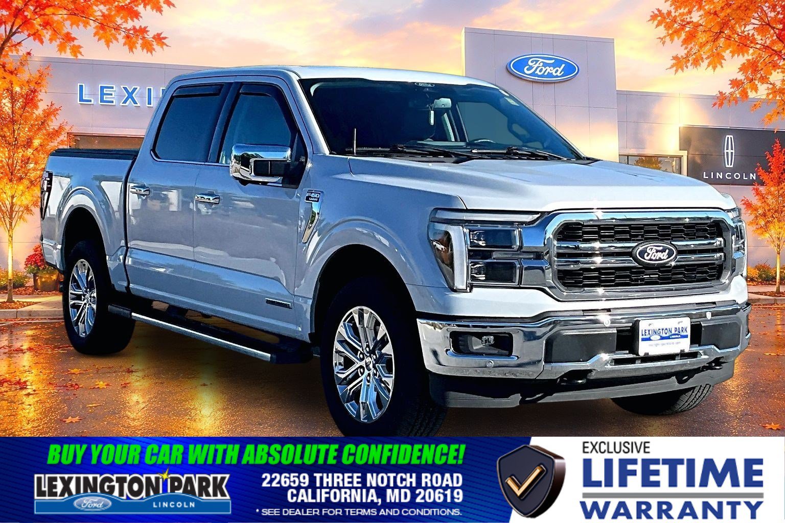 Used 2025 Ford F150 Lariat w/ Equipment Group 502A High AWD/4WD image 1