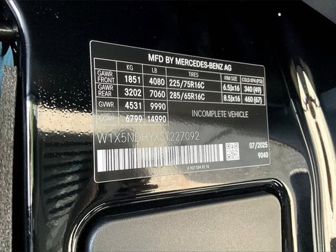 New 2025 Mercedes-Benz Sprinter 3500 image 11