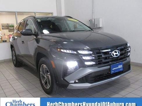 Certified 2025 Hyundai Tucson Blue AWD/4WD image 1