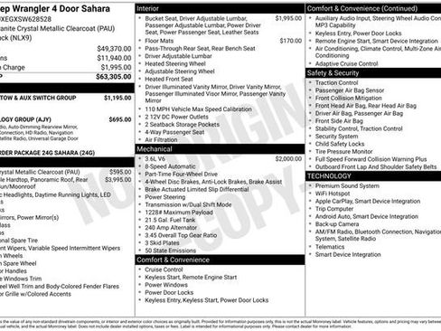 Used 2025 Jeep Wrangler Unlimited Sahara AWD/4WD image 6