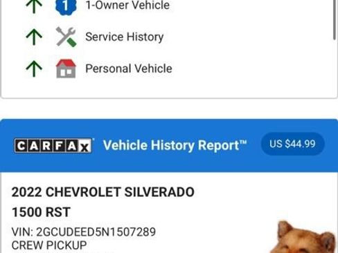 Used 2022 Chevrolet Silverado 1500 RST w/ Z71 Off-Road Package image 3