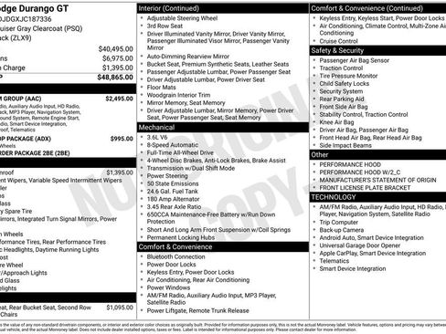 Used 2018 Dodge Durango GT w/ Premium Group image 2