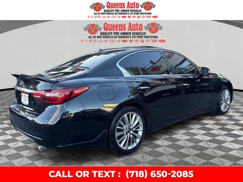 Used 2021 INFINITI Q50 Luxe w/ Cargo Package AWD/4WD image 7